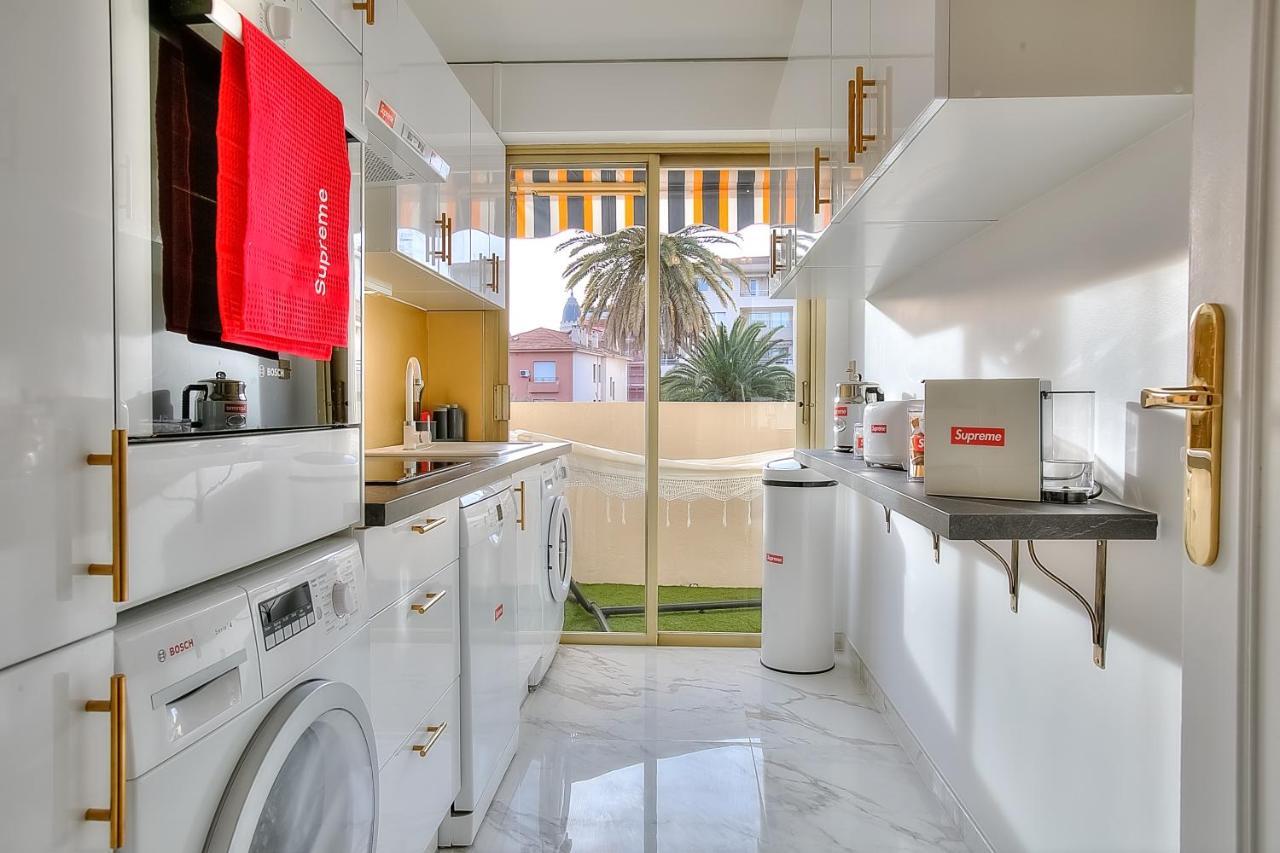Luxury 4 Stars Apartment With 2 Terraces, Cannes Croisette Экстерьер фото